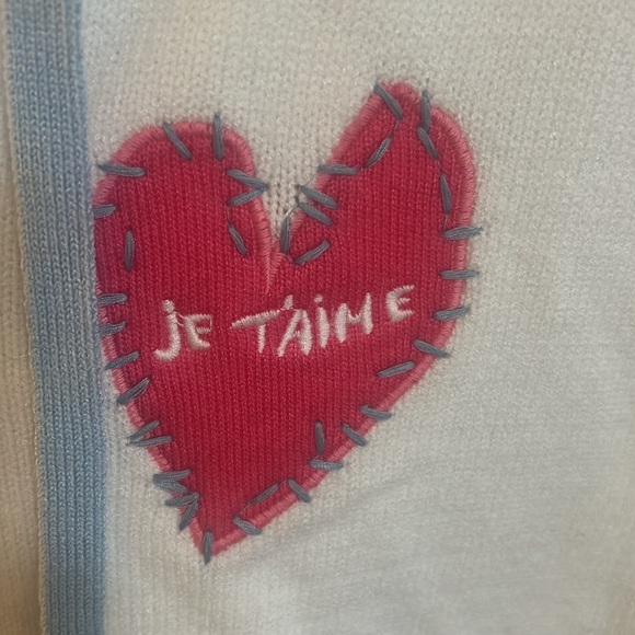 AQUA x Kerri Rosenthal Love Graphic Zip Up Hoodie - Picture 4 of 7